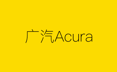 广汽Acura策划方案合集